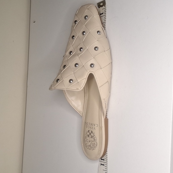 Lenja Flat Woven Mule with Studs Size 8.5 - Picture 10 of 10